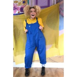 Lucy & Yak Blue Women's Jeans Overalls